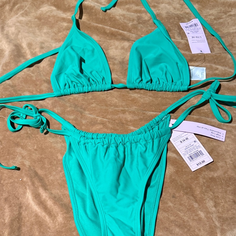 Wild Fable Teal Bikini Set
